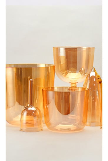 Oker zlata Alkimija 432 Hz posoda – Cristal Vibrasons