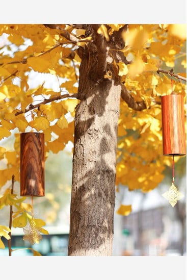 Coffret 7 Carillons de Cristal avec Support | Cristal Vibrasons