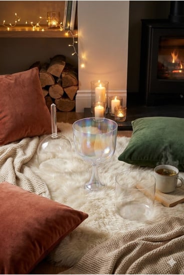 Posoda iz kristalnega stekla Clair Sensible 432 & 440 Hz – Cristal Vibrasons