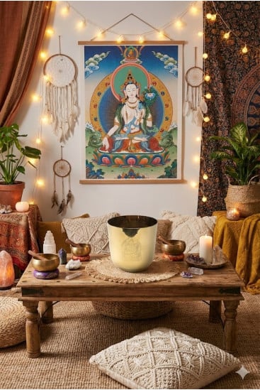 Kristallsingende Schale · Buddhistisches Universum TARA - Kristallvibrationen