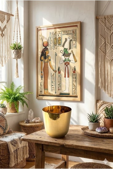 Egyptian Universe Crystal Singing Bowl – Cristal Vibrasons