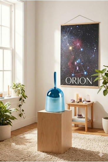Kristallsingende Schale - Stellarer Orion Blau - Vibrasons Kristall