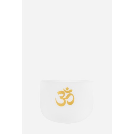 Bol Chantant En Cristal De Quartz Givré 432 Hz - 30,5 Cm, Pour Méditation, Yoga Et Relaxation