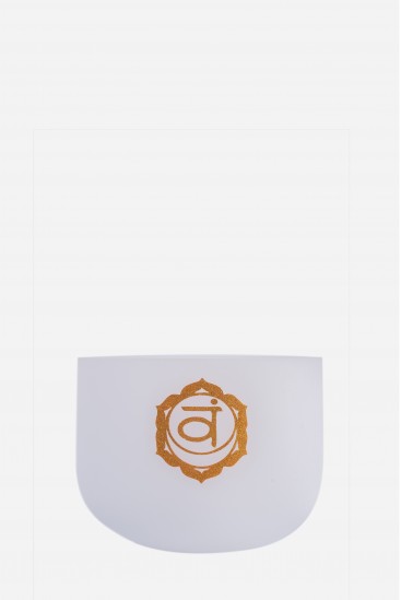 Bol de cristal harmonisant le chakra solaire, note MI