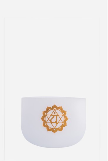 Bol de cristal pour le chakra laryngé, note SOL