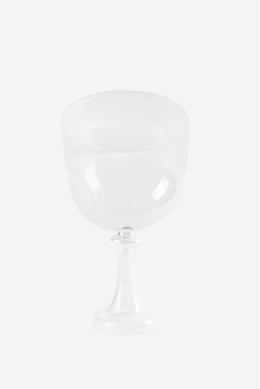 Cuenco Cantante de Cristal 432 Hertz - Cáliz Transparente - Cristal Vibrasons