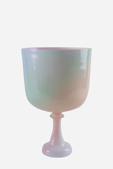 Boreal chalice - Colored Crystal Singing Bowl