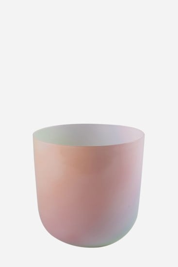 Boreal Colored Crystal Bowl - Vibrasons Crystal