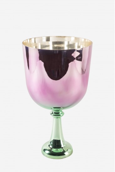Green Camaïeux - Crystal Singing Bowl - Chalice