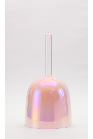 Generación Acuario - Cuenco con asa - rosa alquímica - 432 Hz - Cuenco de cristal cantante