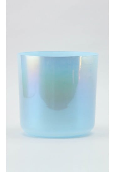 Cuenco de cristal Azul Nácar 432 Hz – Cristal Vibrasons