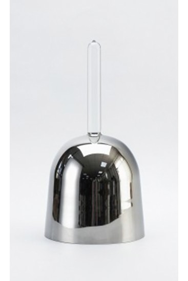 Aquarius Generation - Crystal Singing Bowl with Handle - Alchemy Silver - 432 Hz - Cristal Vibrasons