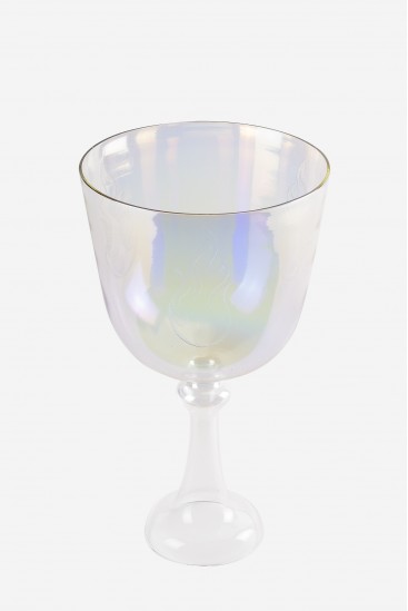 White Flame - Crystal Singing Bowl - Chalice