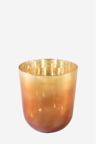 Orange Antares crystal bowl 432 Hz – Cristal Vibrasons