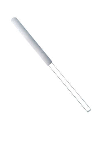 Suède stok met plexi handvat